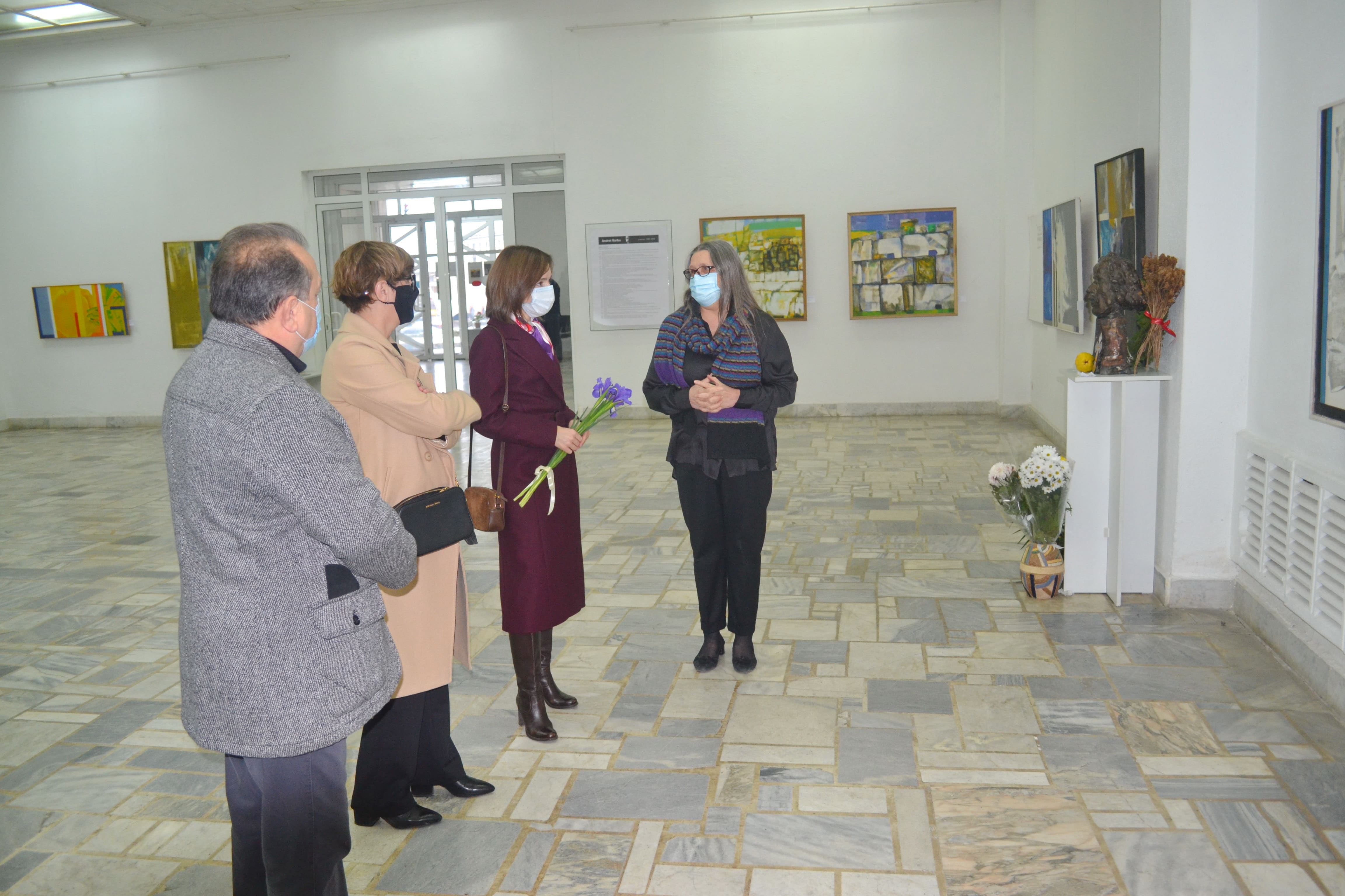 Preşedintele Republicii Moldova, Maia Sandu în vizită la C.E. "C. Brâncuşi"